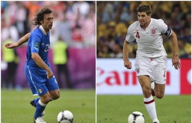 L'Italie et l'Angleterre, arrivées à l'Euro escortées par le doute après des préparations parasitées par les absences, les blessures et les scandales, se disputeront pourtant dimanche à Kiev une place en demi-finale de l'Euro-2012, où les attend la redoutable Allemagne. L'Italie et l'Angleterre, arrivées à l'Euro escortées par le doute après des préparations parasitées par les absences, les blessures et les scandales, se disputeront pourtant dimanche à Kiev une place en demi-finale de l'Euro-2012, où les attend la redoutable Allemagne.
