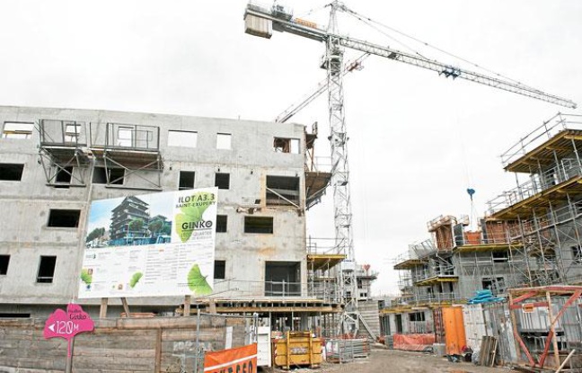 Construction de l'éco-quartier Ginko, à Bordeaux Construction de l'éco-quartier Ginko, à Bordeaux