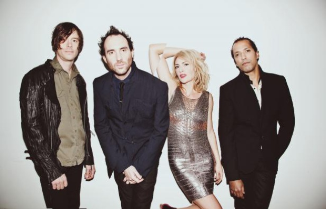 Le groupe canadien Metric. Le groupe canadien Metric.