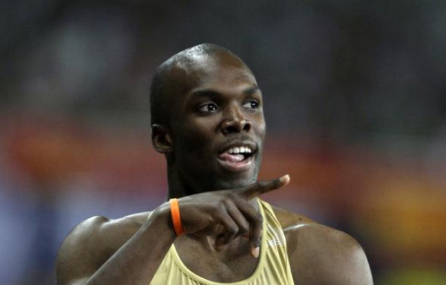 LaShawn Merritt lors d'un meeting à Shangaï le 28 septembre 2009 LaShawn Merritt lors d'un meeting à Shangaï le 28 septembre 2009