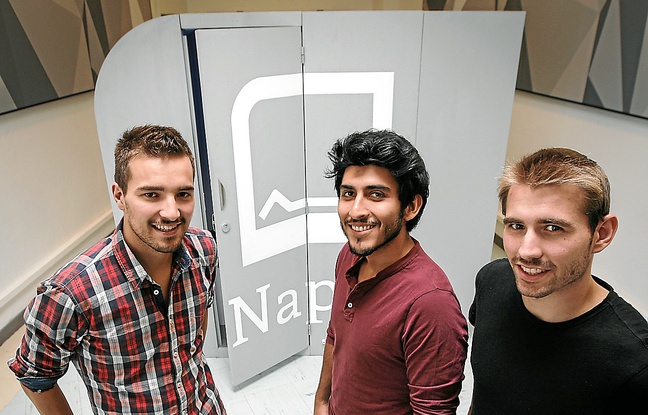Arnaud, Diego et Guillaume ont conçu leur première bulle en 2012. Arnaud, Diego et Guillaume ont conçu leur première bulle en 2012.