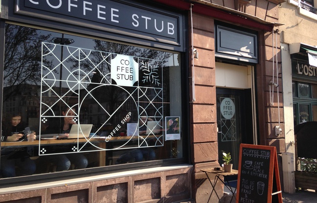 La charte graphique du Coffee Stub» à Strasbourg est inspirée par les maisons à colombages alsaciennes. La charte graphique du Coffee Stub» à Strasbourg est inspirée par les maisons à colombages alsaciennes.