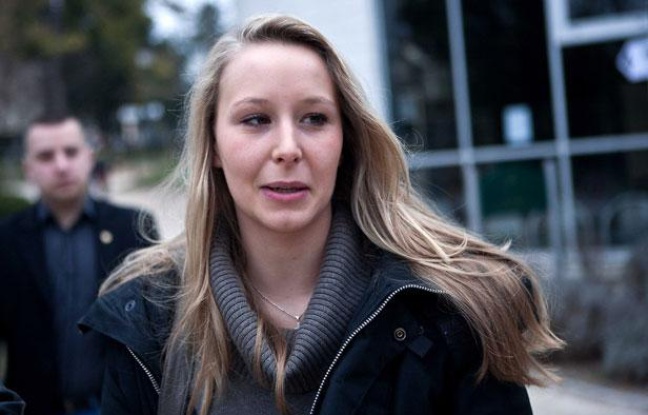 Marion Le Pen, le 14 mars 2010 à Saint-Cloud. Marion Le Pen, le 14 mars 2010 à Saint-Cloud.