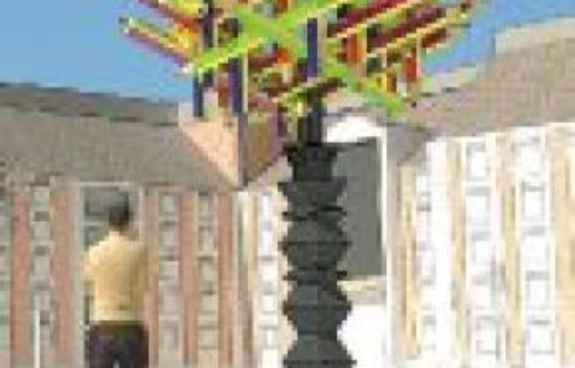 Un des projets de statue. Un des projets de statue.