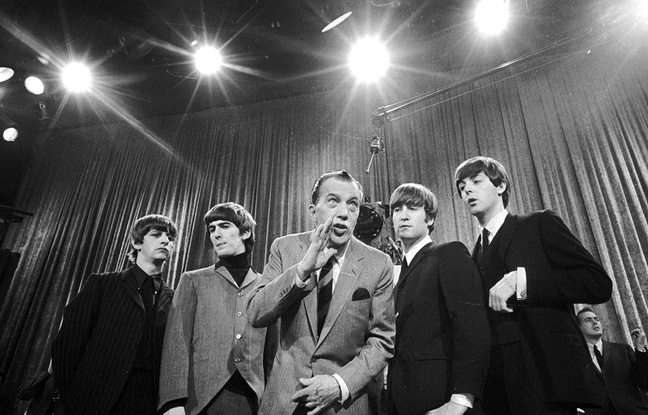 Les Beatles dans le «Ed Sullivan Show» le 8 février 1964. Les Beatles dans le «Ed Sullivan Show» le 8 février 1964.