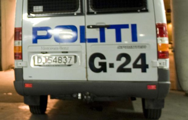 Un véhicule de la police norvégienne. Un véhicule de la police norvégienne.
