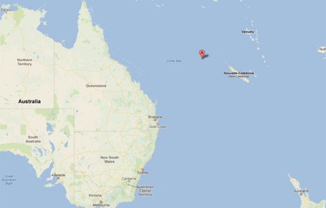 Google Maps de Sandy Island. Google Maps de Sandy Island.