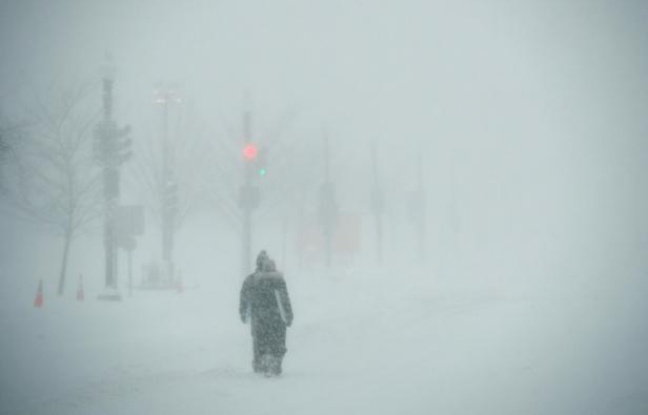 L'avenue Pennsylvania à Washington, le 23 janvier 2016 L'avenue Pennsylvania à Washington, le 23 janvier 2016
