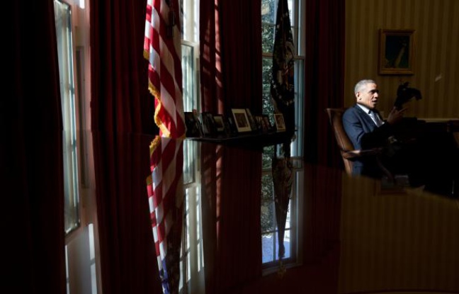 Barack Obama dans le Bureau ovale de la Maison Blanche, le 15 mars 2013. Barack Obama dans le Bureau ovale de la Maison Blanche, le 15 mars 2013.