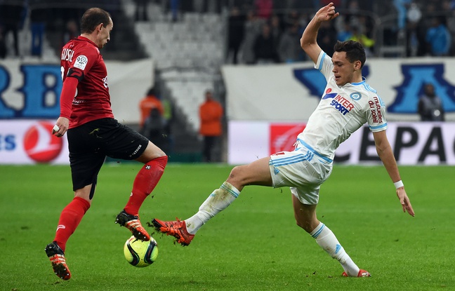Lucas Ocampos à Marseille le 10 janvier 2016 Lucas Ocampos à Marseille le 10 janvier 2016