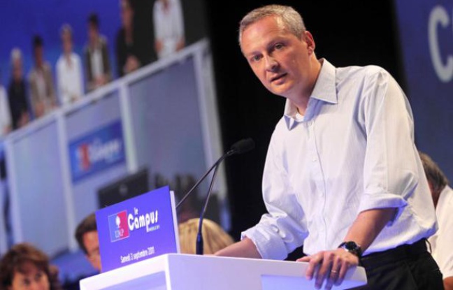 Bruno Lemaire, ministre de l'agriculture lors des universités d'été de l'UMP à Marseille, le 3 septembre 2011 Bruno Lemaire, ministre de l'agriculture lors des universités d'été de l'UMP à Marseille, le 3 septembre 2011