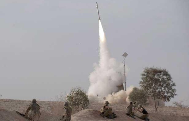 Une batterie «Iron Dome» en action dans le sud d'Israël le 17 novembre 2012. Une batterie «Iron Dome» en action dans le sud d'Israël le 17 novembre 2012.