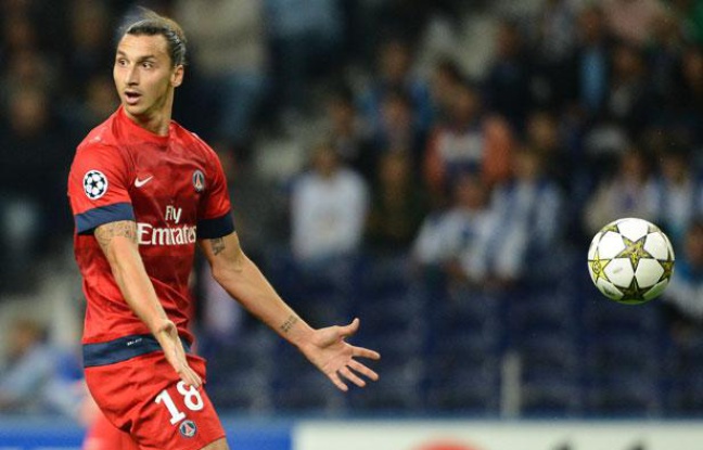 Le Parisien Zlatan Ibrahimovic, le 3 octobre 2012, à Porto. Le Parisien Zlatan Ibrahimovic, le 3 octobre 2012, à Porto.