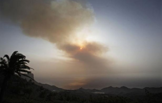 De multiples incendies, nourris par le vent et la canicule, ont brûlé ce week-end des milliers d'hectares de forêts et broussailles à travers l'Espagne, dévorant les sols desséchés, comme aux Canaries où près de 5.000 villageois ont dû quitter leurs maisons. De multiples incendies, nourris par le vent et la canicule, ont brûlé ce week-end des milliers d'hectares de forêts et broussailles à travers l'Espagne, dévorant les sols desséchés, comme aux Canaries où près de 5.000 villageois ont dû quitter leurs maisons.