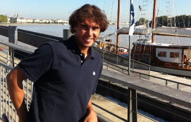 Rafael Nadal à Bordeaux début septembre 2012. Rafael Nadal à Bordeaux début septembre 2012.