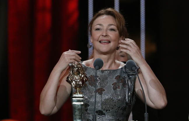 Molière De La Comédienne Dans Un Spectacle De Théâtre Privé Molières 2016: «Ça ira», «Les Cavaliers» et Catherine Frot triomphent