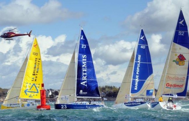 Après un peu plus d'une semaine de course, le duo français Erwan Tabarly/Eric Péron a viré samedi en tête de la flotte de la Transat en double AG2R une bouée située dans le nord de La Palma, aux Canaries, seule marque de parcours avant l'île de Saint-Barthélemy. Après un peu plus d'une semaine de course, le duo français Erwan Tabarly/Eric Péron a viré samedi en tête de la flotte de la Transat en double AG2R une bouée située dans le nord de La Palma, aux Canaries, seule marque de parcours avant l'île de Saint-Barthélemy.