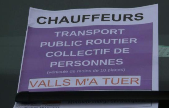 Les VTC toujours mobilisés en région parisienne Les VTC toujours mobilisés en région parisienne