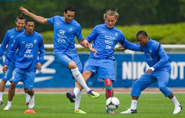 Les Bleus de l'équipe de France en solde ! Kra kra kra : site d'humour