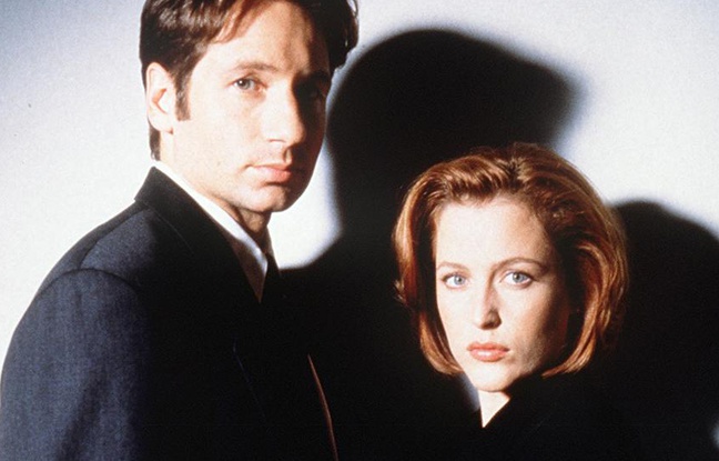 David Duchovny et Gillian Anderson, en 1997 David Duchovny et Gillian Anderson, en 1997