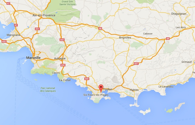 Capture Google Maps Seyne-sur-mer Capture Google Maps Seyne-sur-mer