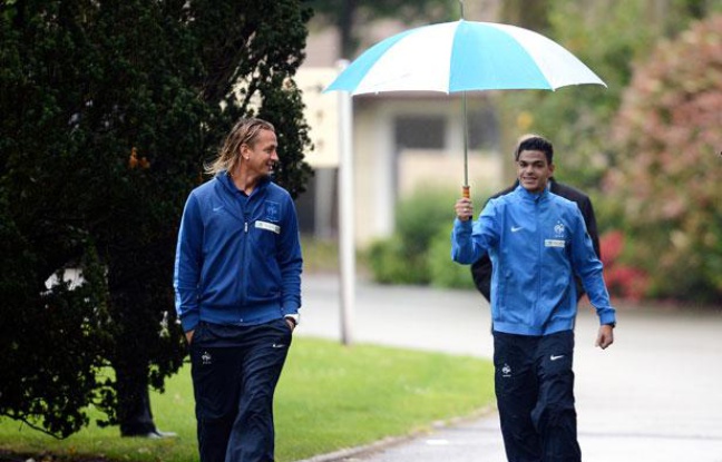 Philippe Mexès et Hatem Ben Arfa le 21 mai à Clairefontaine Philippe Mexès et Hatem Ben Arfa le 21 mai à Clairefontaine