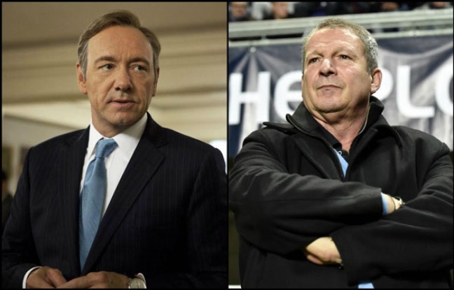 Frank Underwood et Rolland Courbis, profession manipulateurs. Frank Underwood et Rolland Courbis, profession manipulateurs.