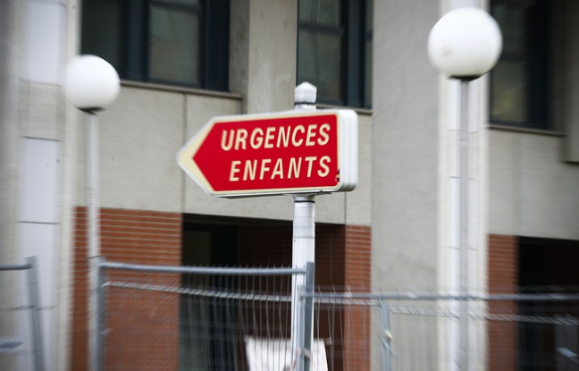 L'entrée des urgences pédiatriques de l'hôpital Purpan, à Toulouse, le 15 janvier 2014. L'entrée des urgences pédiatriques de l'hôpital Purpan, à Toulouse, le 15 janvier 2014.
