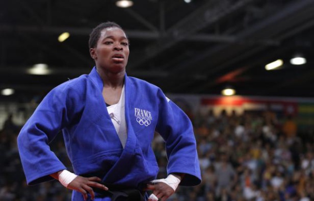La judoka française Audrey Tcheumeo, lors d'un combat le 2 août 2012 aux Jeux olympiques de Londres. La judoka française Audrey Tcheumeo, lors d'un combat le 2 août 2012 aux Jeux olympiques de Londres.