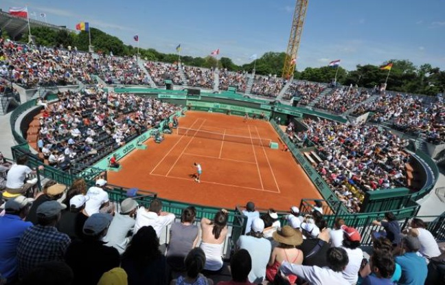 Le court numéro 1 à Roland-Garros, le 2 juin 2012. Le court numéro 1 à Roland-Garros, le 2 juin 2012.