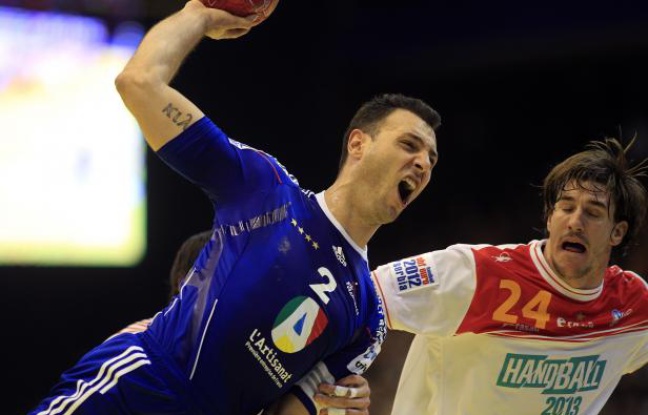 Jérôme Fernandez, le 16 janvier 2012 à Novi-Sad contre l'Espagne. Jérôme Fernandez, le 16 janvier 2012 à Novi-Sad contre l'Espagne.