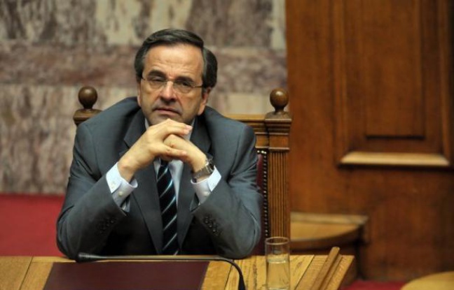 Le nouveau Premier ministre grec Antonis Samaras doit obtenir dimanche soir sans encombre le vote de confiance du Parlement pour sa politique centrée sur les privatisations, juste avant une réunion de l'Eurogroupe lundi à Bruxelles où la Grèce est encore en bonne place au menu. Le nouveau Premier ministre grec Antonis Samaras doit obtenir dimanche soir sans encombre le vote de confiance du Parlement pour sa politique centrée sur les privatisations, juste avant une réunion de l'Eurogroupe lundi à Bruxelles où la Grèce est encore en bonne place au menu.