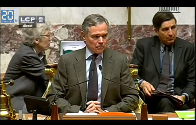 Bernard Accoyer. Capture d'écran. Bernard Accoyer. Capture d'écran.