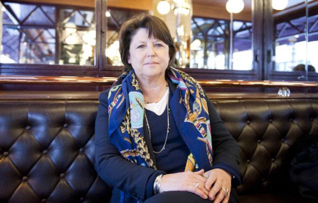 Martine Aubry, le 15 avril 2012. Martine Aubry, le 15 avril 2012.