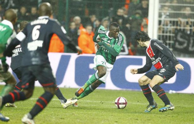 Les Parisiens face aux Stéphanois le 21 décembre 2012 Les Parisiens face aux Stéphanois le 21 décembre 2012