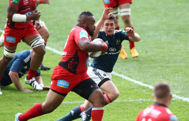 Mathieu Bastareaud lors de la victoire de Toulon face au Munster en demi-finale de H Cup, le 27 avril au Stade Vélodrome. Mathieu Bastareaud lors de la victoire de Toulon face au Munster en demi-finale de H Cup, le 27 avril au Stade Vélodrome.
