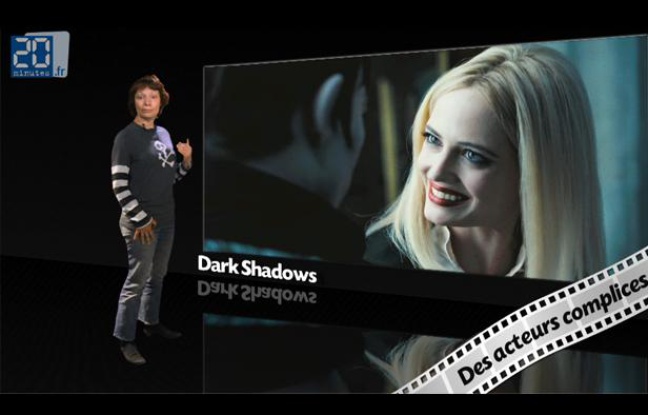 Caroline Vié, critique cinéma de «20 Minutes», décrypte le film «Dark Shadows» dans son émission, Ciné Vié. Caroline Vié, critique cinéma de «20 Minutes», décrypte le film «Dark Shadows» dans son émission, Ciné Vié.