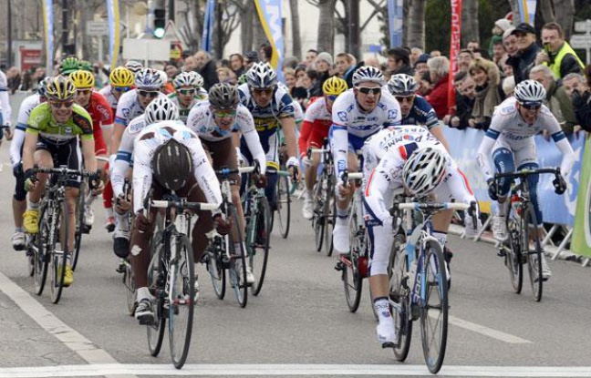 Les peloton du grand Prix La Marseillaise, le 27 janvier 2013. Les peloton du grand Prix La Marseillaise, le 27 janvier 2013.