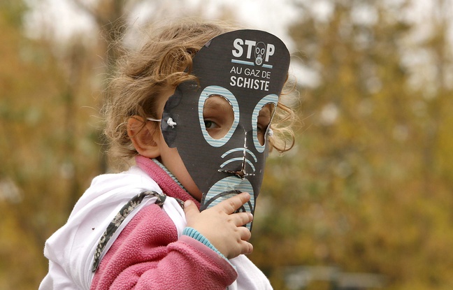 Une mobilisation contre les gaz de schiste. Photo d'illustration. Une mobilisation contre les gaz de schiste. Photo d'illustration.