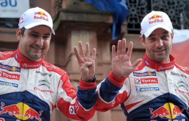 Le Français Sébastien Loeb est devenu champion du monde des rallyes pour la neuvième fois de sa carrière à l'issue du rallye de France, 11e des 13 manches du championnat WRC, qu'il a remporté dimanche à Haguenau (est). Le Français Sébastien Loeb est devenu champion du monde des rallyes pour la neuvième fois de sa carrière à l'issue du rallye de France, 11e des 13 manches du championnat WRC, qu'il a remporté dimanche à Haguenau (est).