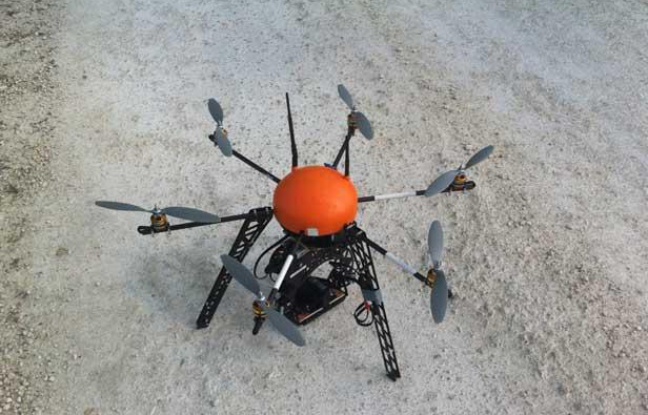 Le drone Scan-Copter intéresse l'armée, la sécurité civile, et les industriels Le drone Scan-Copter intéresse l'armée, la sécurité civile, et les industriels