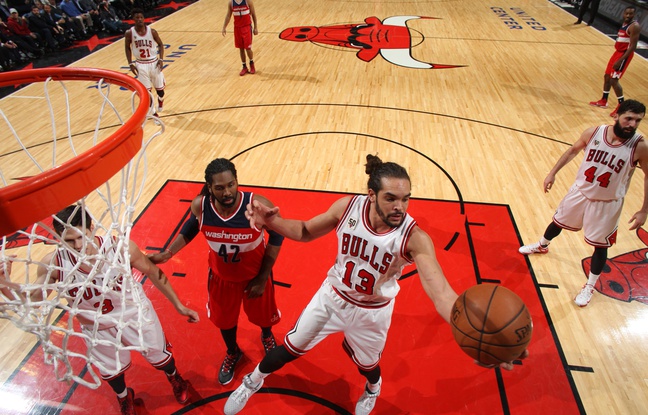 le Français des Chicago Bulls Joakim Noah, le 11 janvier 2016. le Français des Chicago Bulls Joakim Noah, le 11 janvier 2016.
