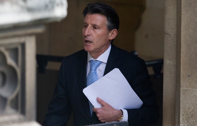 Sebastian Coe, président de l'IAAF, le 2 décembre 2015, à Londres. Sebastian Coe, président de l'IAAF, le 2 décembre 2015, à Londres.