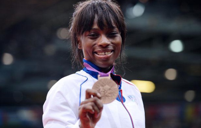 La judoka français Priscilla Gneto, médaillée de bronze des Jeux olympiques de Londres, le 29 juillet 2012. La judoka français Priscilla Gneto, médaillée de bronze des Jeux olympiques de Londres, le 29 juillet 2012.
