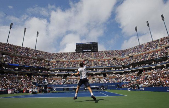 Andy Murray sur le Central de l'US Open, le 8 septembre 2012 à New-York. Andy Murray sur le Central de l'US Open, le 8 septembre 2012 à New-York.