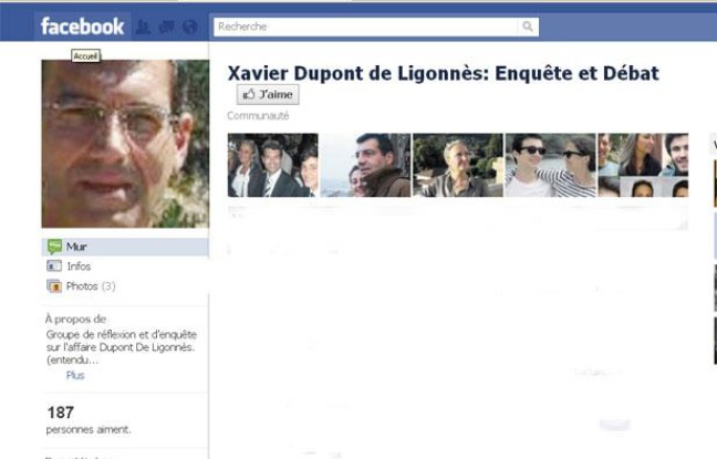 Capture d'écran de la page Facebook dédiée à l'enquête sur la tuerie de Nantes. Capture d'écran de la page Facebook dédiée à l'enquête sur la tuerie de Nantes.