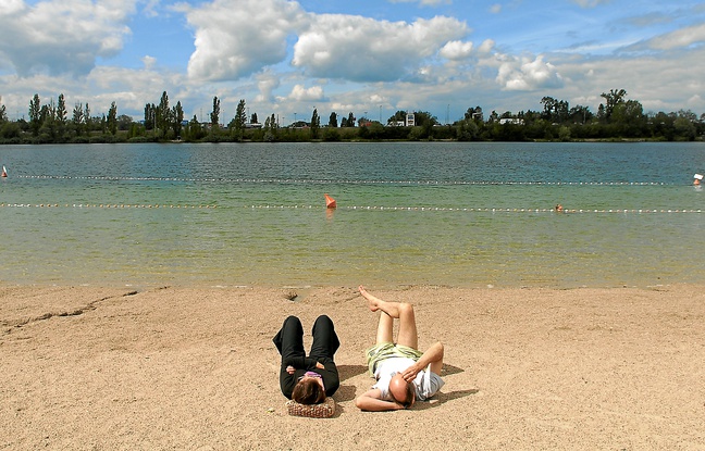 Le lac Achard est l'une des vingt baignades aménagées d'Alsace (archives). Le lac Achard est l'une des vingt baignades aménagées d'Alsace (archives).
