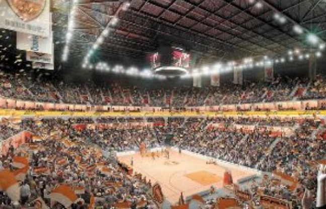Voilà à quoi devrait ressembler d'ici trois ans la future Arena du Dunkerquois, une salle ultra-moderne façon NBA. Voilà à quoi devrait ressembler d'ici trois ans la future Arena du Dunkerquois, une salle ultra-moderne façon NBA.
