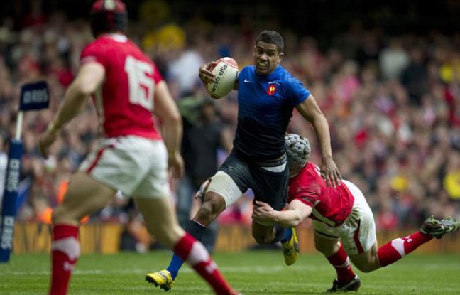 Wesley Fofana lors du match Pays de Galles-France lors du tournoi des 6 Nations 2012. Wesley Fofana lors du match Pays de Galles-France lors du tournoi des 6 Nations 2012.