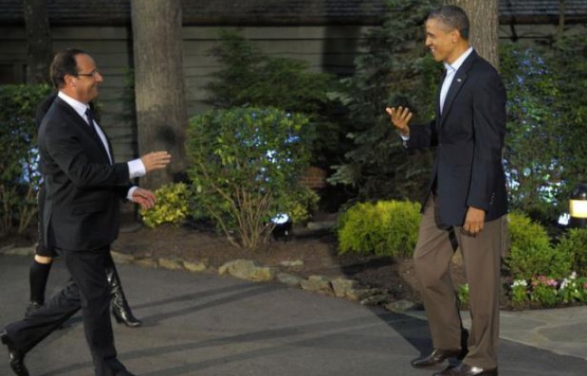 Barack Obama a fait remarquer à son homologue François Hollande qu'il avait le droit d'enlever sa cravate, après que le nouveau président français eut été le seul dirigeant à porter cet accessoire vendredi en arrivant au sommet du G8 à Camp David Barack Obama a fait remarquer à son homologue François Hollande qu'il avait le droit d'enlever sa cravate, après que le nouveau président français eut été le seul dirigeant à porter cet accessoire vendredi en arrivant au sommet du G8 à Camp David